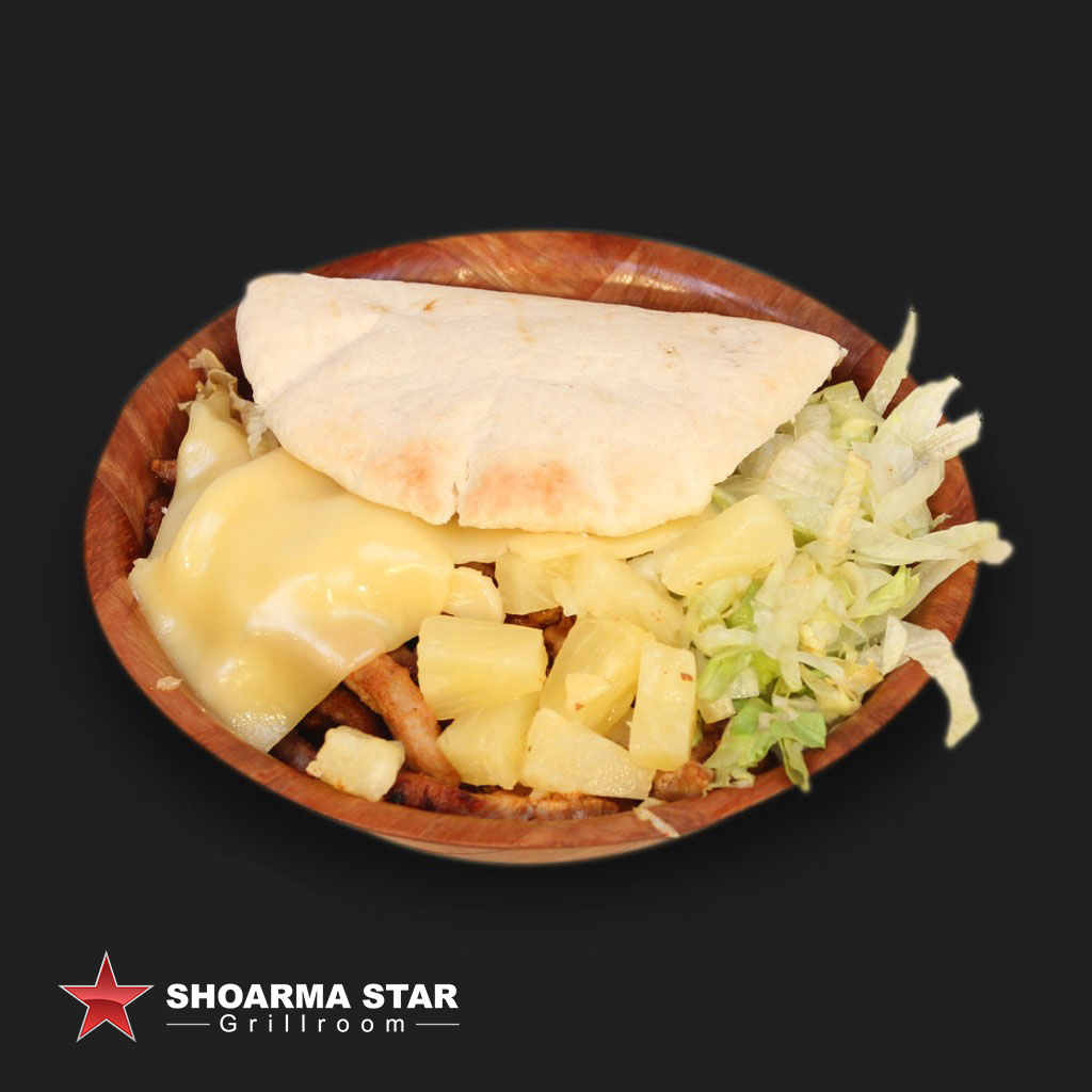 Broodje Shoarma hawaï